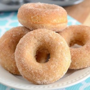 4 X Cinnamon Glazed Donut