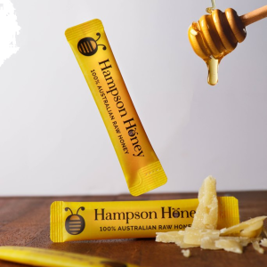 Hampson Honey 100% Australian Raw Honey Sachet 12g