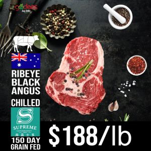 Ribeye Black Angus 150 Days Grain Fed 