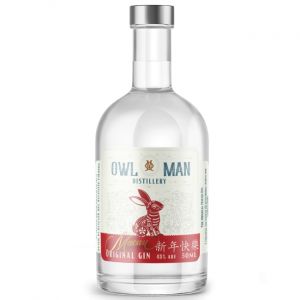 6 x CNY Limited Edition Owl Man Macau Original Gin 50ml