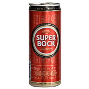 6 X Super Bock Beer Can 330ml