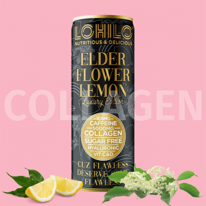 4 X Elderflower Lemon Collagen Drink 330ml