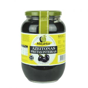 Macarico Whole Black Olive Jar 520g