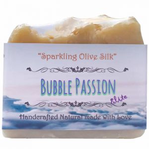 Sparkling Olive Silk Handmade Bar Soap