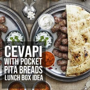 Cevapi with Pocket Pita Breads