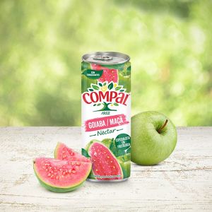12 X Compal Guava Apple Juice Can