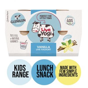 Vanilla Live Yogurt For Kids