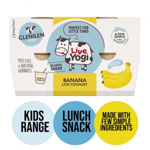 Banana Live Yogurt For Kids