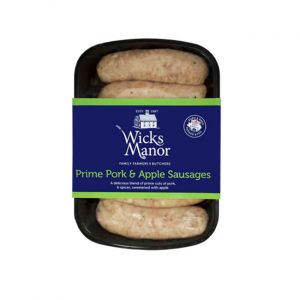 Prime Pork and Apple Sausages 