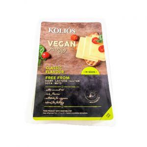Kolios Vegan Cheese Slices perfect cheese alternative for vegan and lactose intolerant cheese lovers Goodees Macau