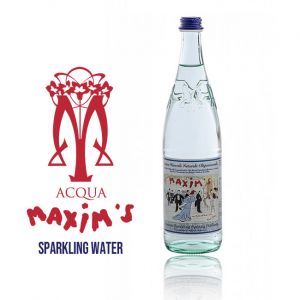 3 X Sparkling Acqua Maxim by Pierre Cardin Natural Water 750ml