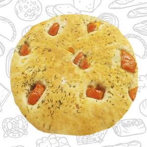 Focaccia With Fresh Tomato and Thyme