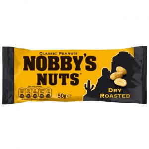 Nobbys Nuts Classic Dry Roasted Peanuts 50g