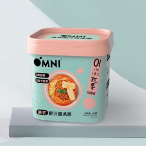 3 X Omni Hot and Sour Instant Noodles