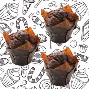 3 x Chocolate Chip Muffins