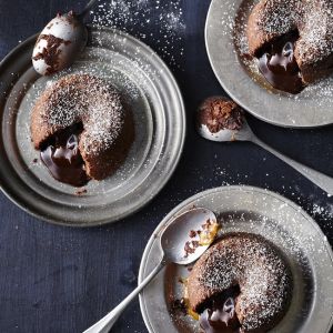 70% Dark Chocolate Lava Cake - 3pc