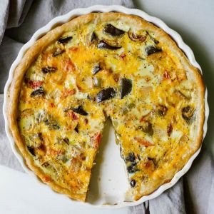Small Quiche Roasted Vegetable