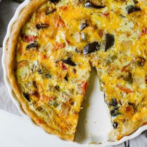 Quiche Roasted Vegetable