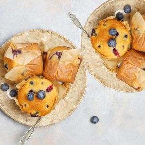 6 x Blueberry Muffin