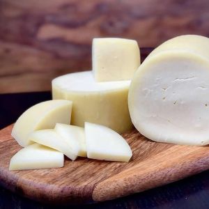 Portion Provolone Valpadana DOP Dolce Cheese
