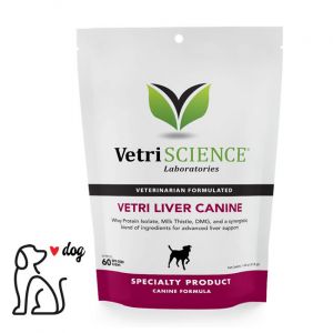 Vetri Liver Canine Bite-Sized Chews For Dogs