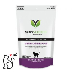 Vetri Lysine Plus Bite-Sized Chews To Support Immune System