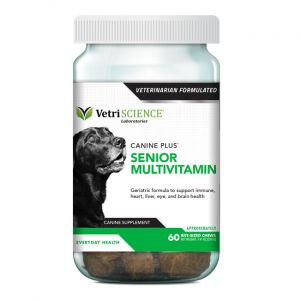 Canine Plus Senior Multivitamin Bite-Sized Chews For Dogs