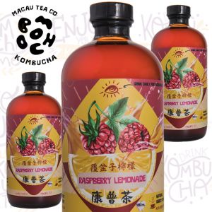 3 X Raspberry Lemonade Kombucha 