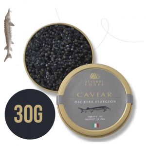 30g Tin of Oscietra Caviar  Acipenser Gueldenstadii